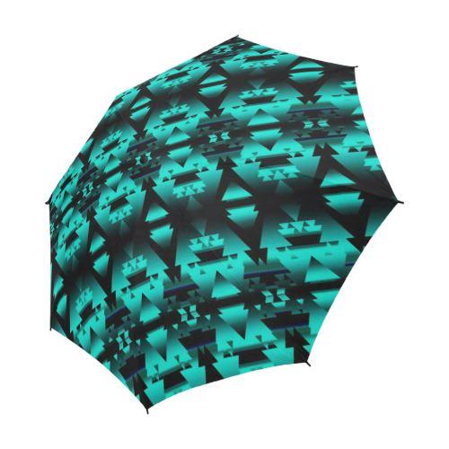 Dark-Deep Lake-Winter-Camp Semi-Automatic Foldable Umbrella Semi-Automatic Foldable Umbrella e-joyer 