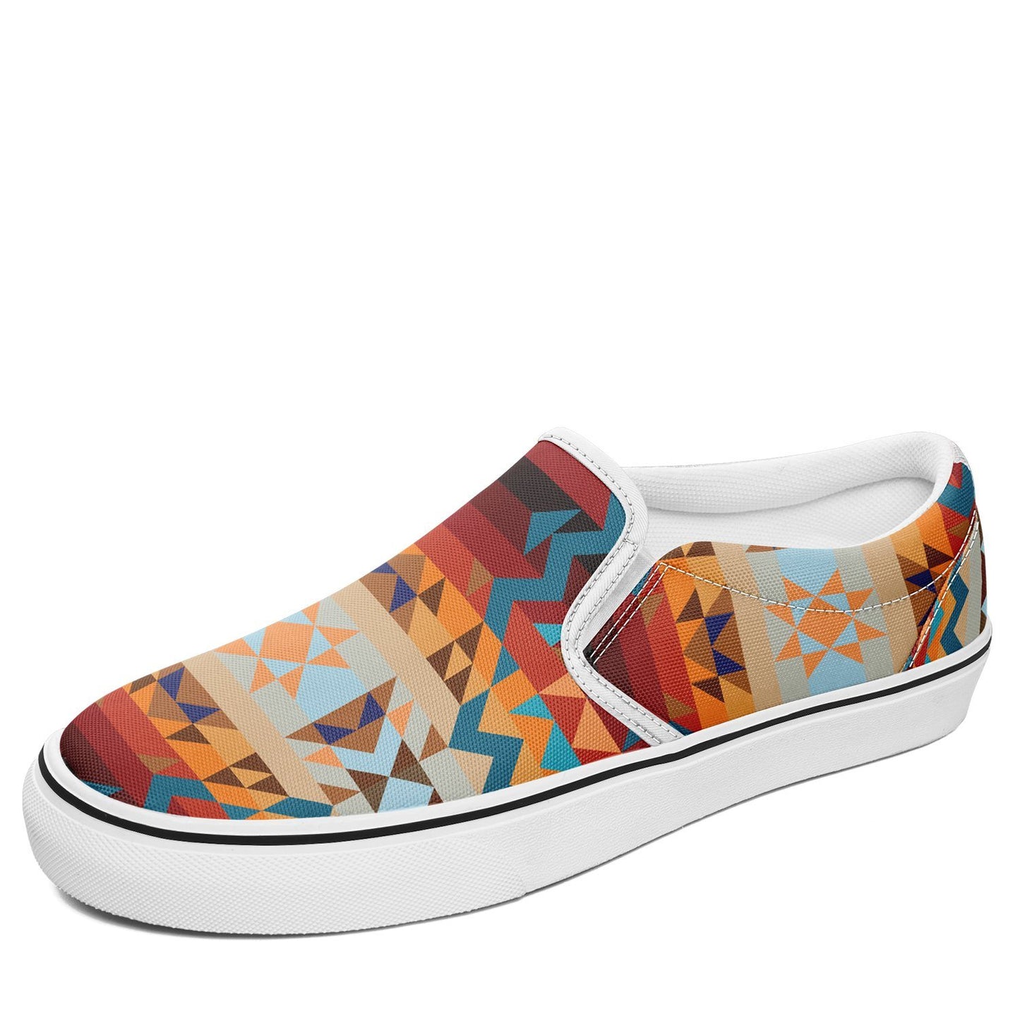 Dark Sandway Otoyimm Canvas Slip On Shoes otoyimm Herman US Youth 1 / EUR 32 White Sole 