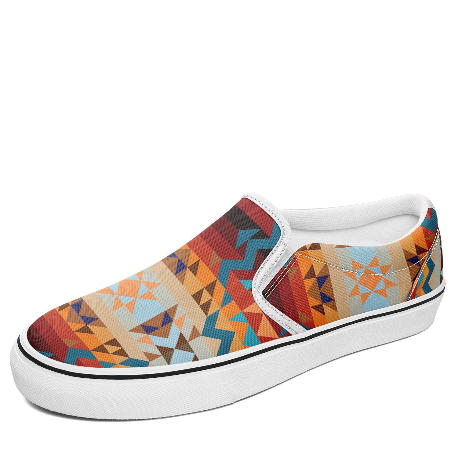 Dark Sandway Otoyimm Canvas Slip On Shoes otoyimm Herman US Youth 1 / EUR 32 White Sole 