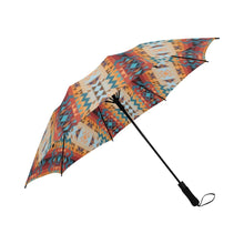 Load image into Gallery viewer, Dark Sandway Semi-Automatic Foldable Umbrella (Model U05) Semi-Automatic Foldable Umbrella e-joyer 
