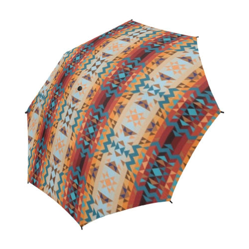 Dark Sandway Semi-Automatic Foldable Umbrella (Model U05) Semi-Automatic Foldable Umbrella e-joyer 