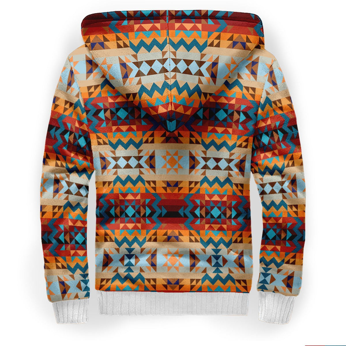 Dark Sandway Sherpa Hoodie by 49 Dzine (image 2)