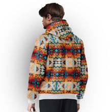 Load image into Gallery viewer, Dark Sandway Sherpa Hoodie hoodie Herman 
