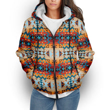 Load image into Gallery viewer, Dark Sandway Sherpa Hoodie hoodie Herman 
