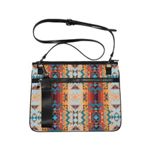 Load image into Gallery viewer, Dark Sandway Slim Clutch Bag (Model 1668) Slim Clutch Bags (1668) e-joyer 
