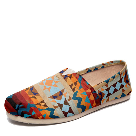Dark Sandway Slip On – Unisex Slip-On Shoes by 49 Dzine
