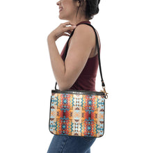 Load image into Gallery viewer, Dark Sandway Small Shoulder Bag (Model 1710) Small Shoulder Bag (1710) e-joyer 
