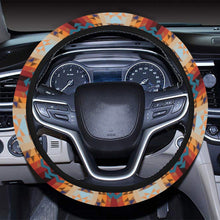 Load image into Gallery viewer, Dark Sandway Steering Wheel Cover with Elastic Edge Steering Wheel Cover with Elastic Edge e-joyer 
