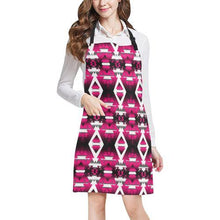 Load image into Gallery viewer, Dark Sunset Winter Camp All Over Print Apron All Over Print Apron e-joyer 
