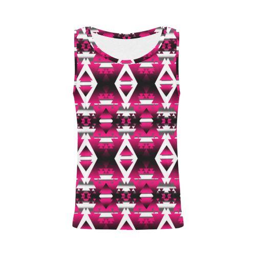 Dark Sunset Winter Camp All Over Print Tank Top for Women (Model T43) All Over Print Tank Top for Women (T43) e-joyer 