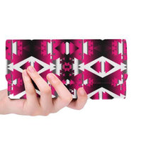 Load image into Gallery viewer, Dark Sunset Winter Camp Women&#39;s Trifold Wallet (Model 1675) Women&#39;s Trifold Wallet e-joyer 
