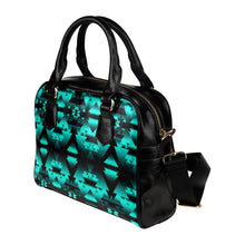 Load image into Gallery viewer, Dark-Teal-Winter-Camp Shoulder Handbag (Model 1634) Shoulder Handbags (1634) e-joyer 
