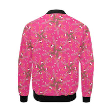 Load image into Gallery viewer, Willow Bee Bubblegum Bomber Jacket for Men
