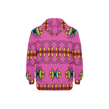 Load image into Gallery viewer, Sacred Trust Pink Men&#39;s Long Sleeve Fleece Hoodie
