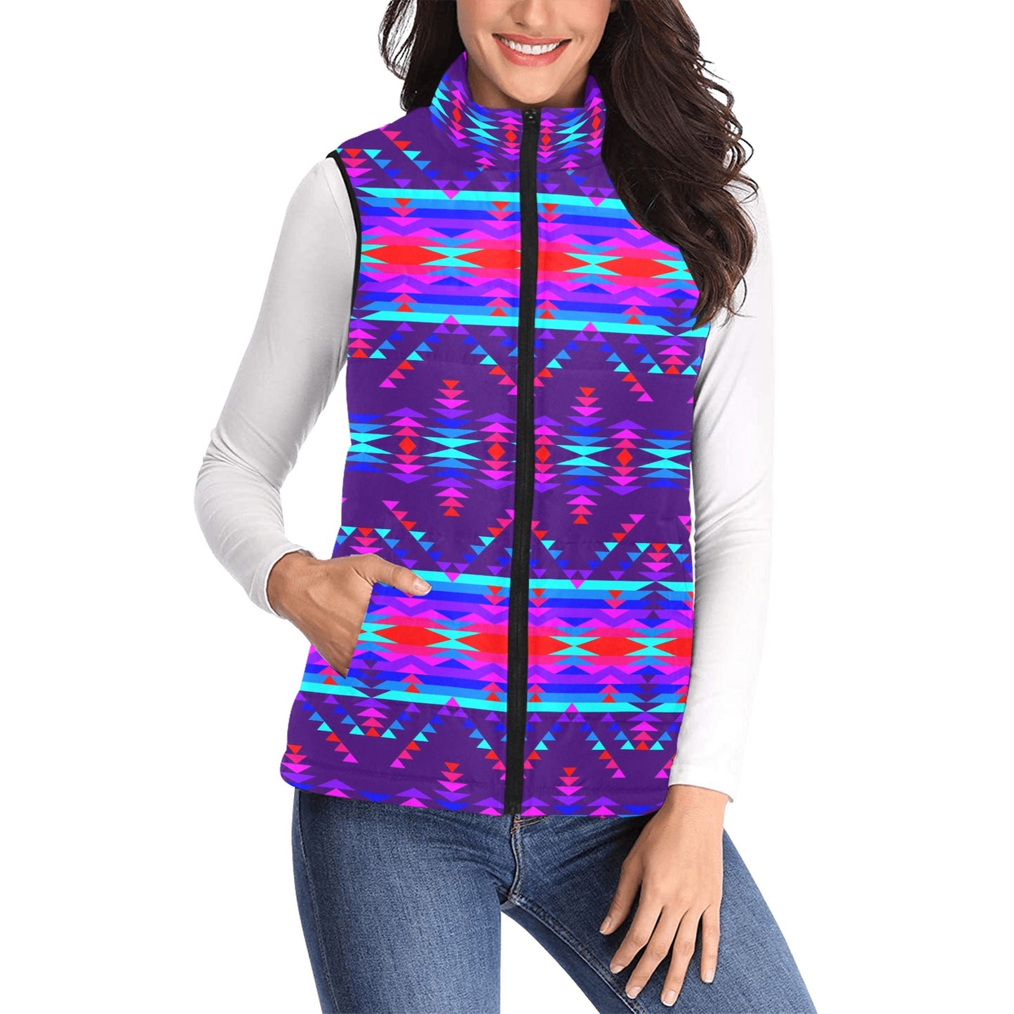 Vision of Peace Women's Padded Vest Jacket