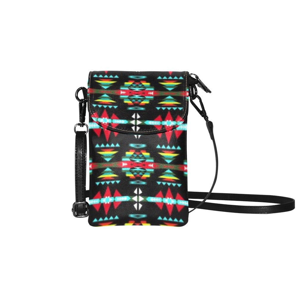 River Trail Sunset Small Cell Phone Purse