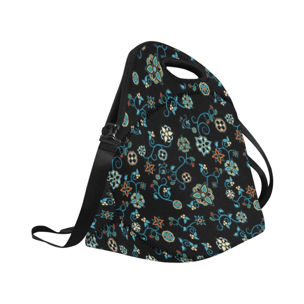 Ocean Bloom Neoprene Lunch Bag/Large