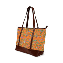 Load image into Gallery viewer, Fresh Fleur Carrot Tote Handbag
