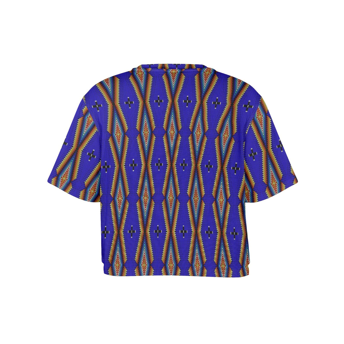 Diamond in the Bluff Blue Crop Top