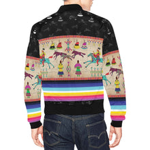 Load image into Gallery viewer, Ledger Village Midnight Bomber Jacket for Men
