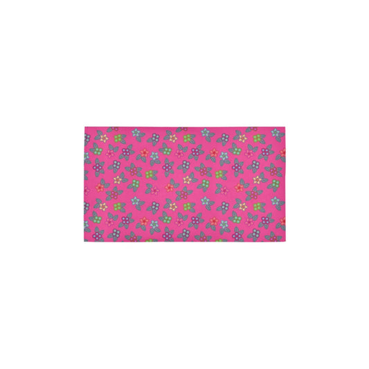 Berry Flowers Bath Rug 16''x 28''