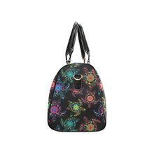 Load image into Gallery viewer, Neon Floral Turtle New Waterproof Travel Bag/Small
