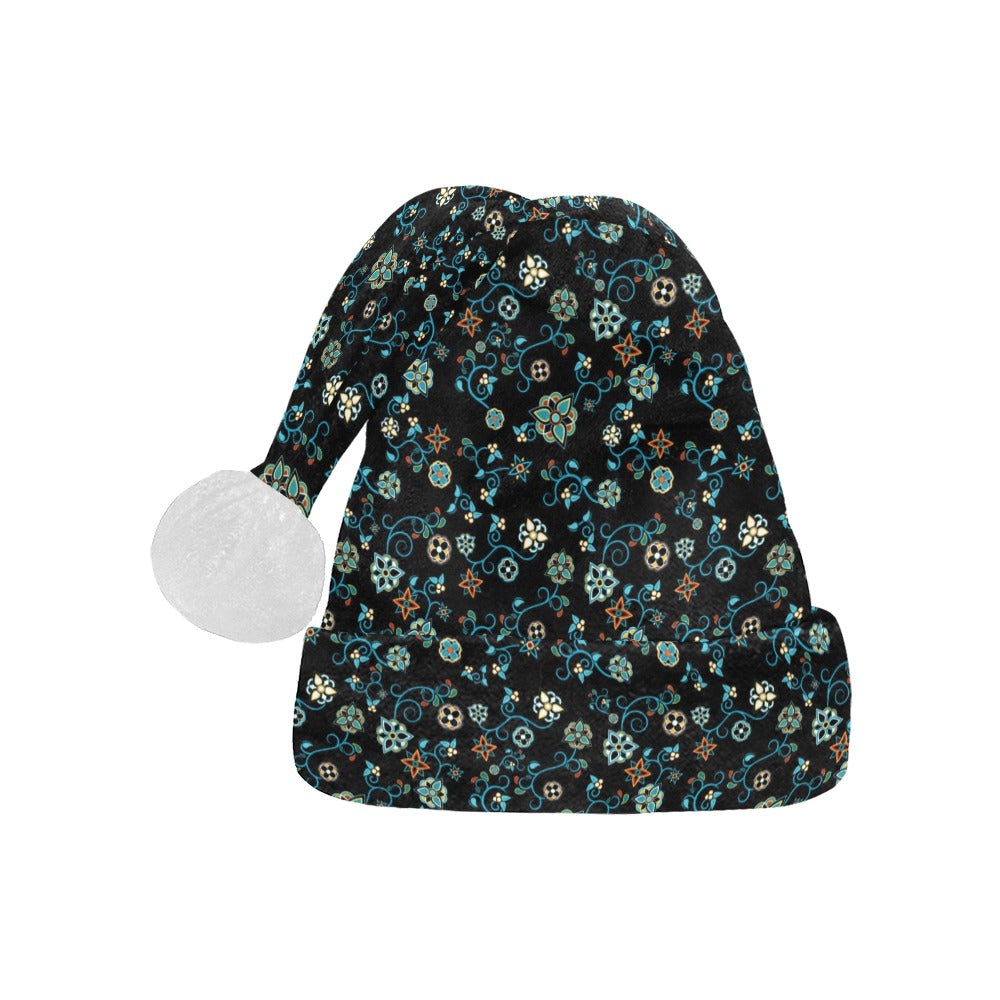 Ocean Bloom Santa Hat