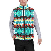 Load image into Gallery viewer, Writing on Stone Wheel Men&#39;s Padded Vest Jacket
