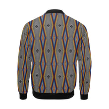 Load image into Gallery viewer, Diamond in the Bluff Grey Bomber Jacket for Men
