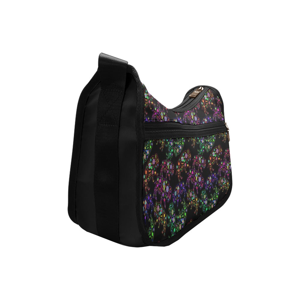 Floral Buffalo Crossbody Bags