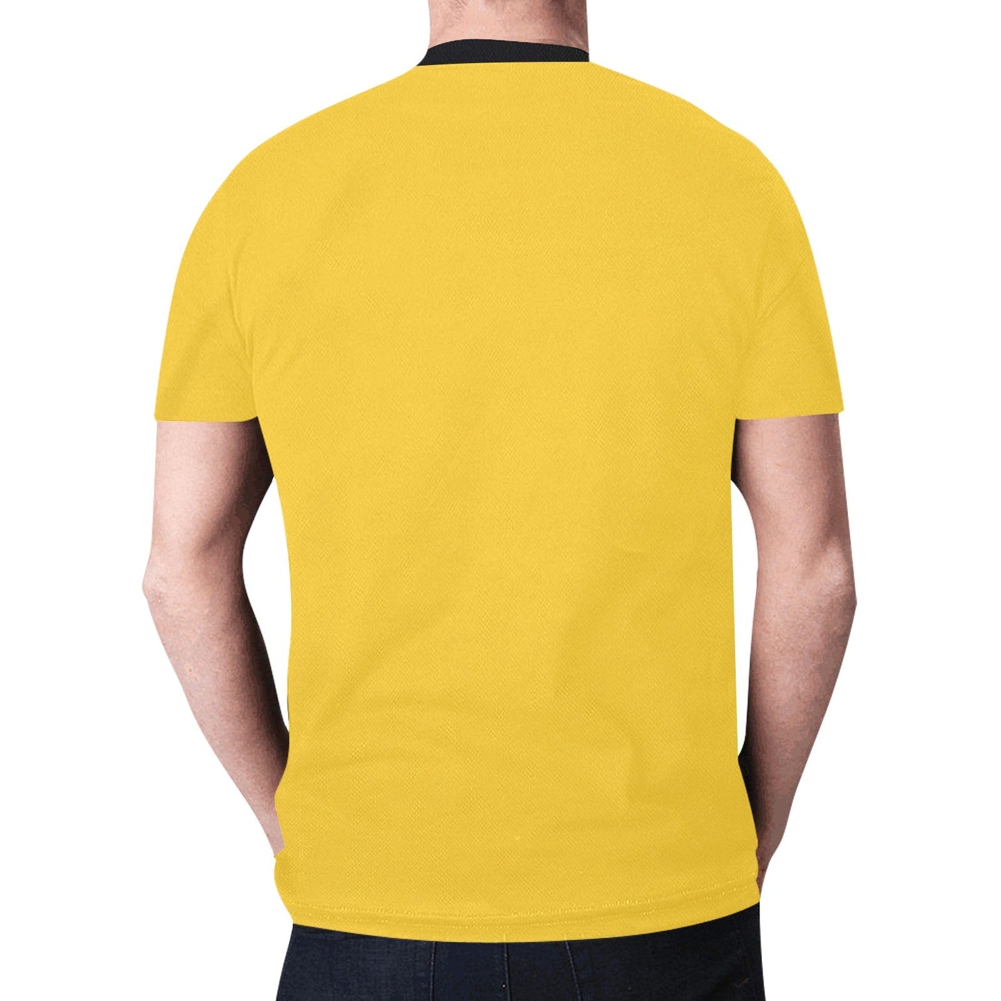 Floral Beaver Spirit Guide (Yellow) New T-shirt for Men