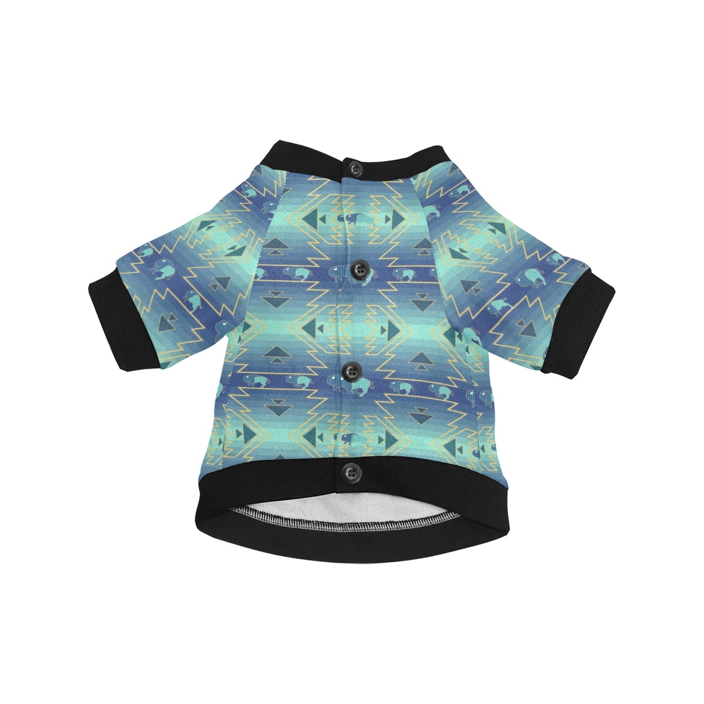 Buffalo Run Pet Dog Round Neck Shirt