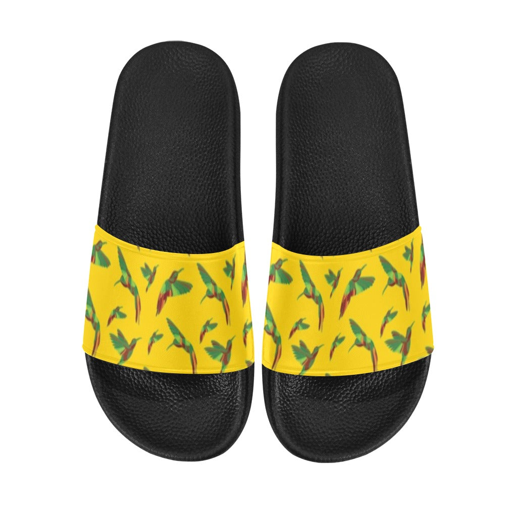 Red Swift Yellow Women's Slide Sandals