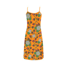 Load image into Gallery viewer, Strawberry Dreams Carrot Alcestis Slip Dress
