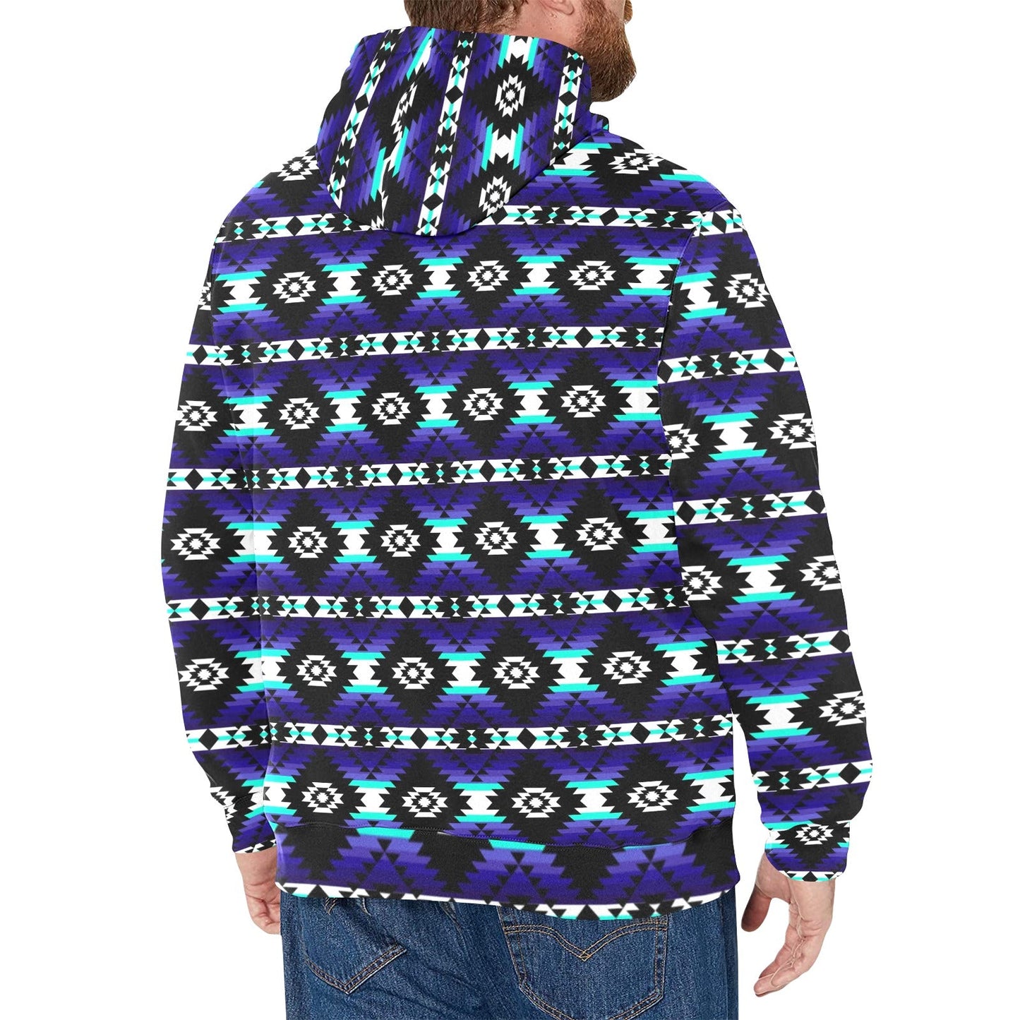 Cree Confederacy Midnight Men's Long Sleeve Fleece Hoodie