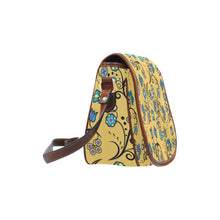 Load image into Gallery viewer, Blue Trio Tuscan Saddle Bag
