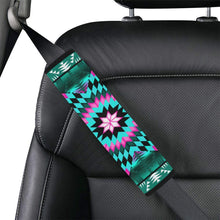 Load image into Gallery viewer, Deep Lake and Sunset Star Car Seat Belt Cover 7&#39;&#39;x12.6&#39;&#39; Car Seat Belt Cover 7&#39;&#39;x12.6&#39;&#39; e-joyer 
