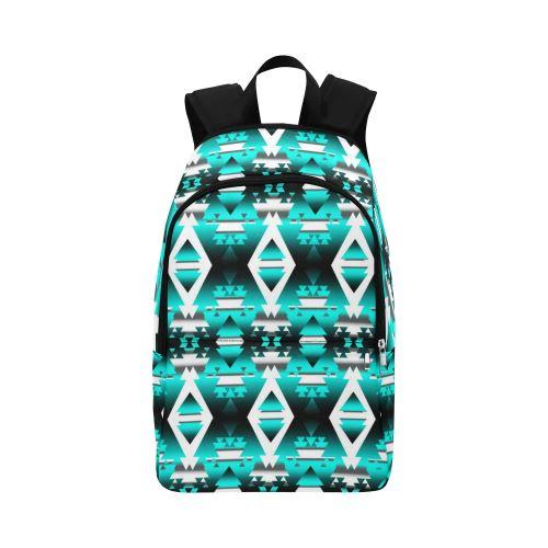 Deep Lake Winter Camp Fabric Backpack for Adult (Model 1659) Casual Backpack for Adult (1659) e-joyer 