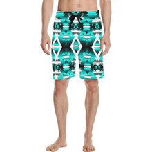 Load image into Gallery viewer, Deep Lake Winter Camp Men&#39;s All Over Print Casual Shorts (Model L23) Men&#39;s Casual Shorts (L23) e-joyer 
