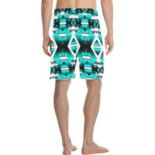 Load image into Gallery viewer, Deep Lake Winter Camp Men&#39;s All Over Print Casual Shorts (Model L23) Men&#39;s Casual Shorts (L23) e-joyer 

