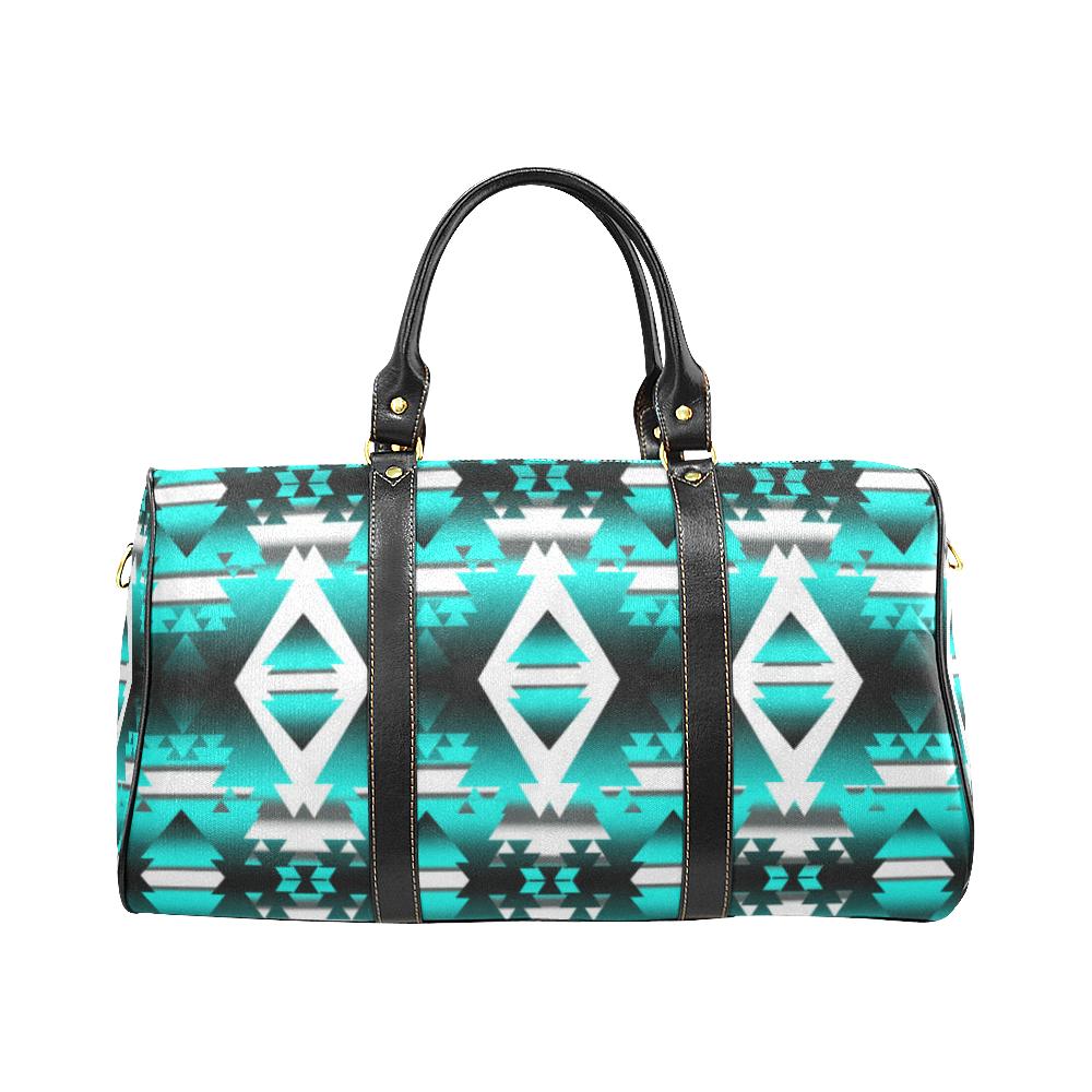 Deep Lake Winter Camp Small Travel Bag by 49 Dzine
