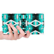 Load image into Gallery viewer, Deep Lake Winter Camp Women&#39;s Trifold Wallet (Model 1675) Women&#39;s Trifold Wallet e-joyer 
