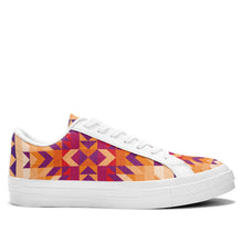 Load image into Gallery viewer, Desert Geo Aapisi Low Top Canvas Shoes White Sole aapisi Herman 
