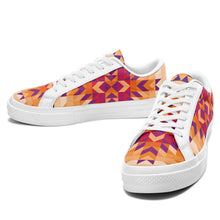 Load image into Gallery viewer, Desert Geo Aapisi Low Top Canvas Shoes White Sole aapisi Herman 
