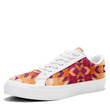 Load image into Gallery viewer, Desert Geo Aapisi Low Top Canvas Shoes White Sole aapisi Herman 
