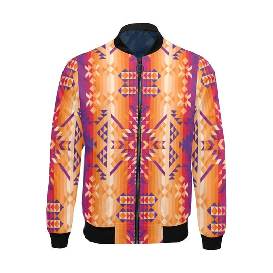 Desert Geo All Over Print Bomber Jacket for Men (Model H19) All Over Print Bomber Jacket for Men (H19) e-joyer 
