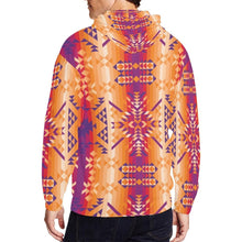 Load image into Gallery viewer, Desert Geo All Over Print Full Zip Hoodie for Men (Model H14) All Over Print Full Zip Hoodie for Men (H14) e-joyer 
