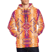 Load image into Gallery viewer, Desert Geo All Over Print Hoodie for Men (USA Size) (Model H13) All Over Print Hoodie for Men (H13) e-joyer 
