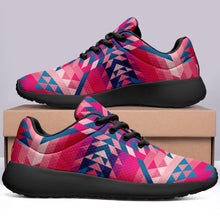 Load image into Gallery viewer, Desert Geo Blue Ikkaayi Sport Sneakers ikkaayi Herman 
