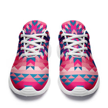 Load image into Gallery viewer, Desert Geo Blue Ikkaayi Sport Sneakers ikkaayi Herman 
